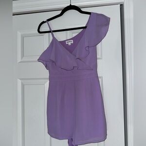 Lavender Superdown Romper